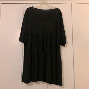 Oversized black dress